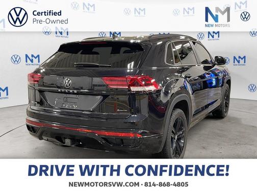 2023 Volkswagen Atlas Cross Sport 3.6 V6 SEL R-Line Black