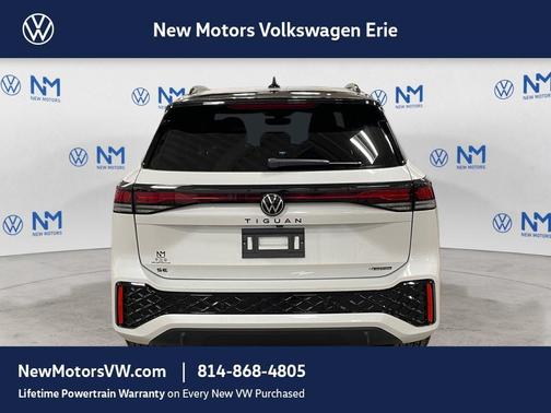 Opal White Pearl 2026 Volkswagen Tiguan 2.0T SE R-Line Black