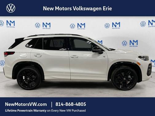 Opal White Pearl 2026 Volkswagen Tiguan 2.0T SE R-Line Black