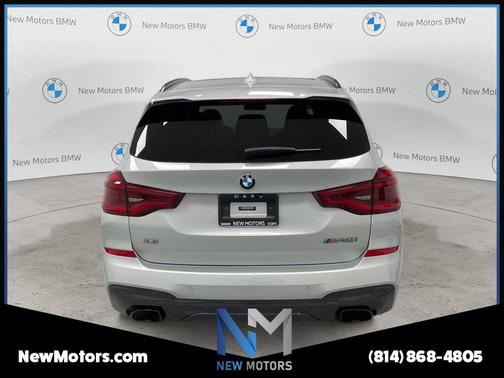 Glacier Silver Metallic 2021 BMW X3 M40i