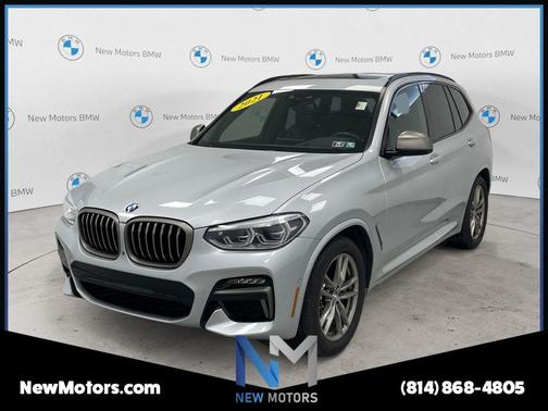 Glacier Silver Metallic 2021 BMW X3 M40i