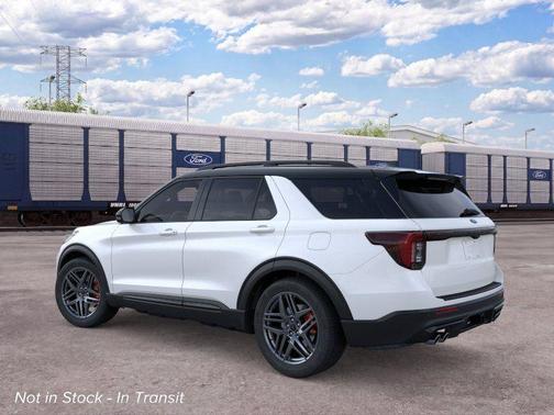 White Metallic 2026 Ford Explorer ST