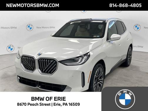 Mineral White Metallic 2026 BMW X3 30 xDrive