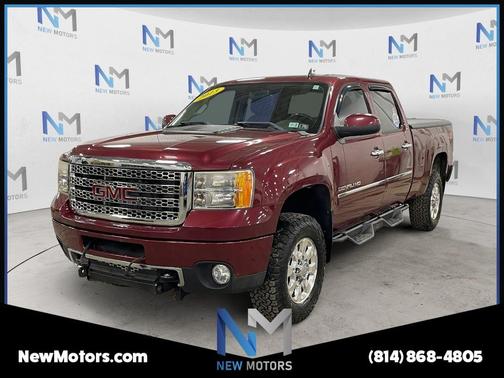 Red 2013 GMC Sierra 2500 Denali