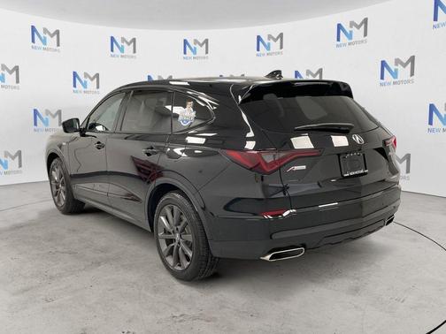 Black 2025 Acura MDX A-Spec