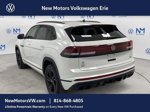 Opal White Pearl 2026 Volkswagen Atlas Cross Sport 2.0T SEL R-Line Black