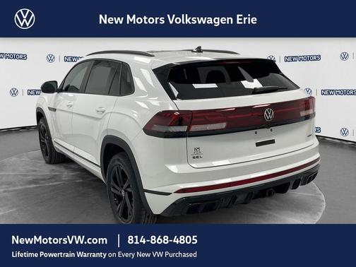 Opal White Pearl 2026 Volkswagen Atlas Cross Sport 2.0T SEL R-Line Black