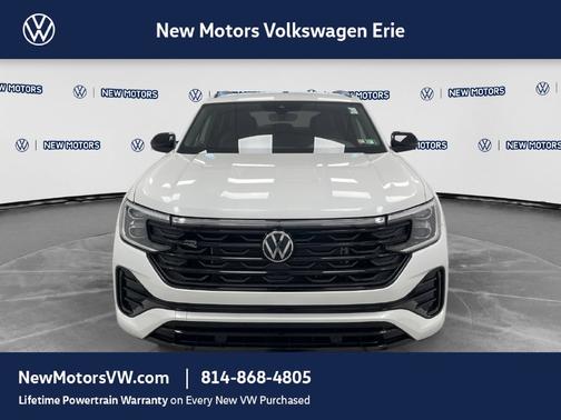 Opal White Pearl 2026 Volkswagen Atlas Cross Sport SEL R-Line Black
