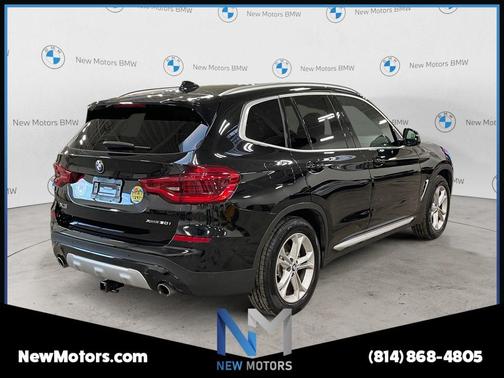 Jet Black 2021 BMW X3 xDrive30i