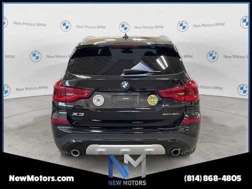 Jet Black 2021 BMW X3 xDrive30i