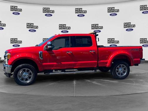 Race Red 2017 Ford F-250 Lariat