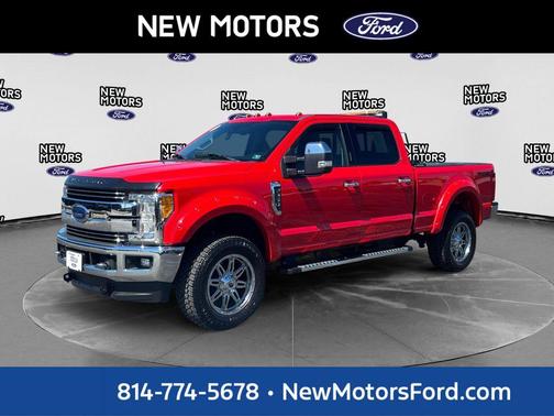 Race Red 2017 Ford F-250 Lariat