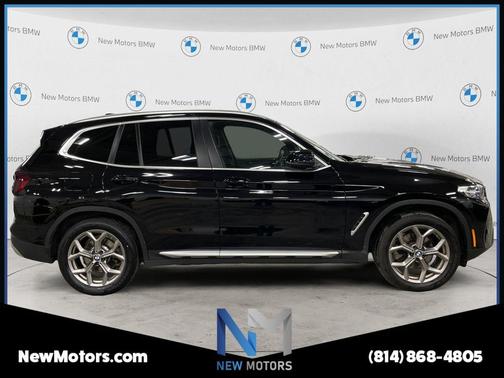 Jet Black 2023 BMW X3 xDrive30i