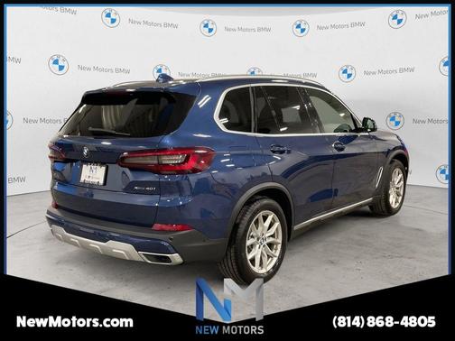 Blue Metallic 2022 BMW X5 xDrive40i