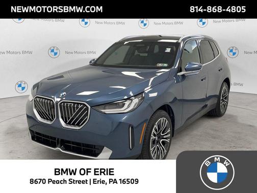 Blue Metallic 2026 BMW X3 30 xDrive