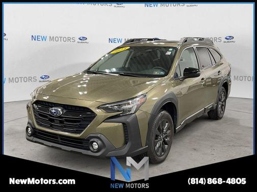Autumn Green Metallic 2024 Subaru Outback Onyx Edition