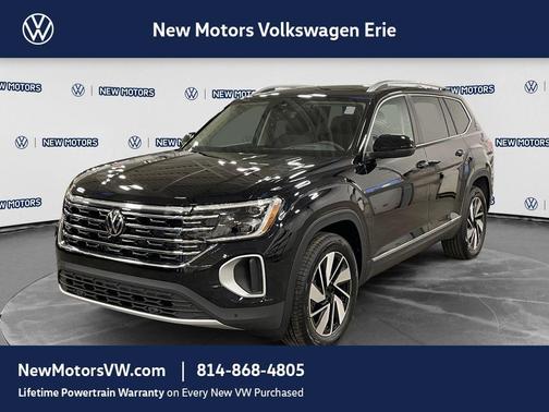 Deep Black Pearl Effect 2026 Volkswagen Atlas 2.0T SEL
