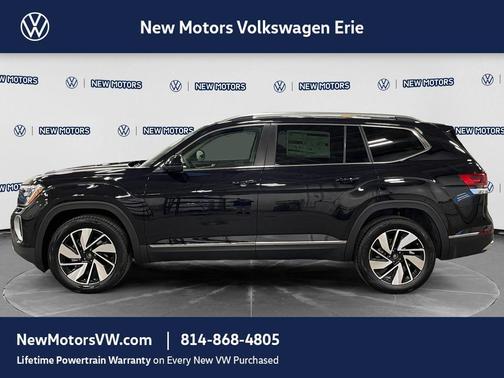 Deep Black Pearl Effect 2026 Volkswagen Atlas 2.0T SEL