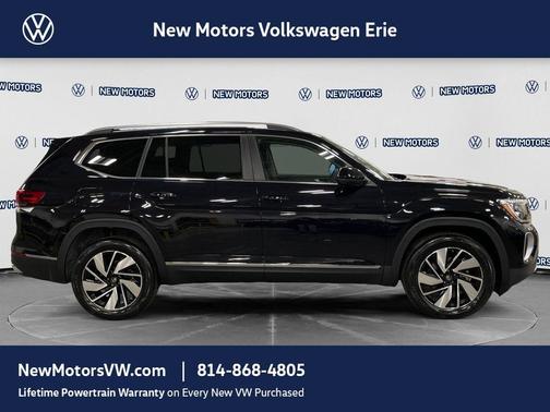 Deep Black Pearl Effect 2026 Volkswagen Atlas 2.0T SEL