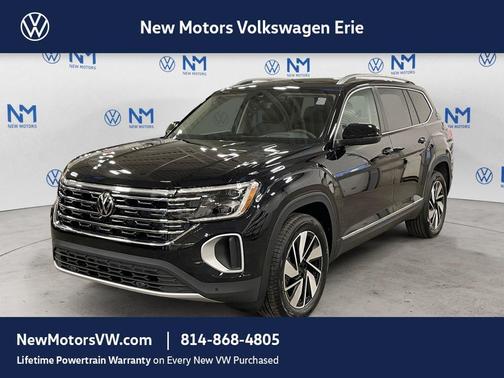 Black 2026 Volkswagen Atlas 2.0T SEL