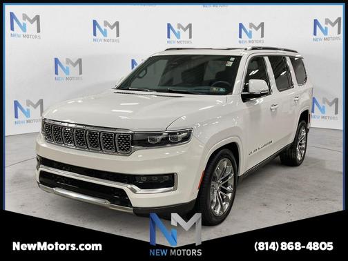 Bright White Clearcoat 2022 Jeep Grand Wagoneer Series II
