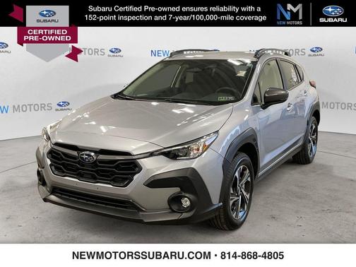 Ice Silver Metallic 2025 Subaru Crosstrek Premium