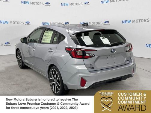 Ice Silver Metallic 2026 Subaru Impreza Sport