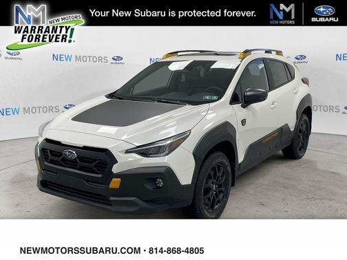 Crystal White Pearl 2026 Subaru Crosstrek Wilderness