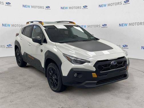 Crystal White Pearl 2026 Subaru Crosstrek Wilderness