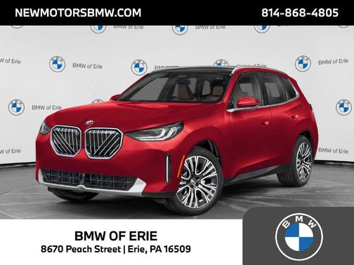 Red Metallic 2026 BMW X3 30 xDrive