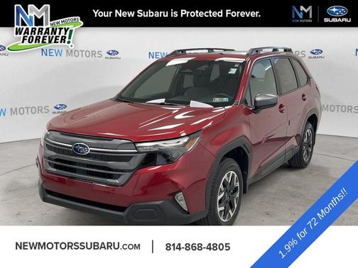Crimson Red 2026 Subaru Forester Premium