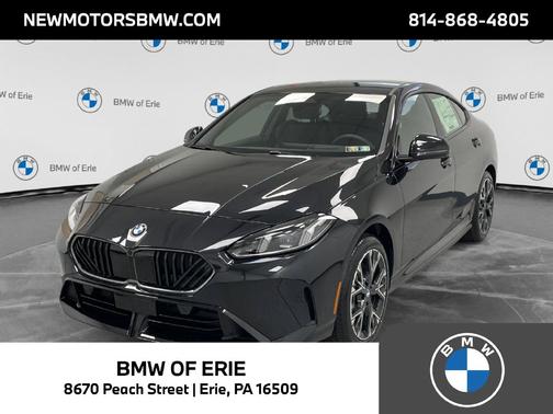 Black Sapphire Metallic 2026 BMW 228 Gran Coupe Base