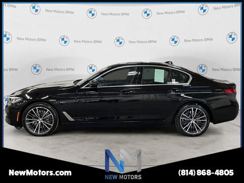 Jet Black 2023 BMW 540 i xDrive