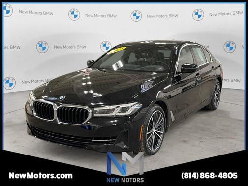 Jet Black 2023 BMW 540 i xDrive