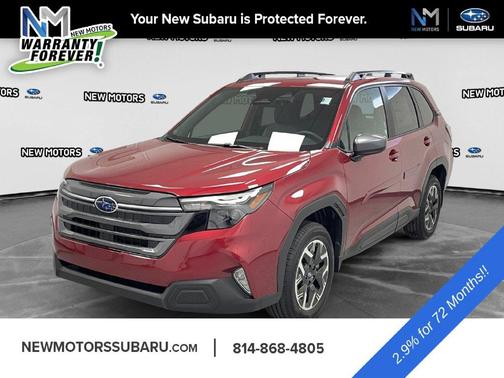 Crimson Red 2026 Subaru Forester Premium