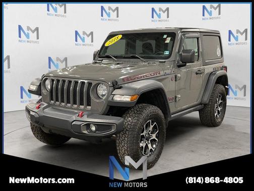Gray Clearcoat 2018 Jeep Wrangler Rubicon