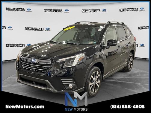 Crystal Black Silica 2023 Subaru Forester Base