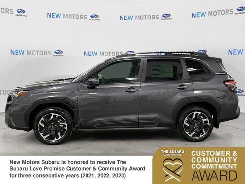 Gray 2026 Subaru Forester Limited