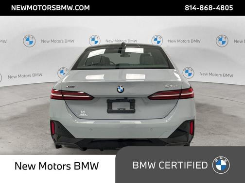 Gray Metallic 2024 BMW 540 i xDrive
