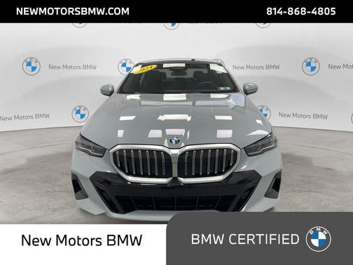 Gray Metallic 2024 BMW 540 i xDrive
