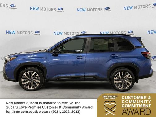 Blue 2026 Subaru Forester Touring