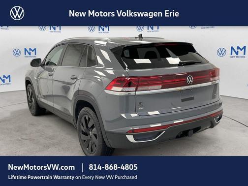 Pure Gray 2026 Volkswagen Atlas Cross Sport 2.0T SE W/TECHNOLOGY