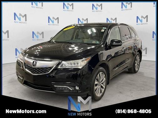 Black 2015 Acura MDX 3.5L Technology Package