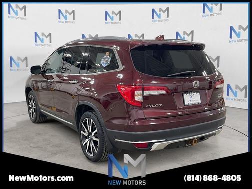 Red 2021 Honda Pilot Elite