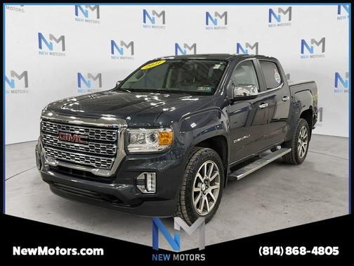 Hunter Green 2021 GMC Canyon Denali