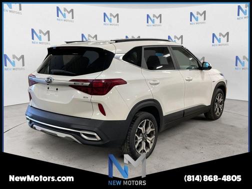 Snow White Pearl 2021 Kia Seltos EX
