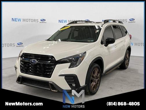 Crystal White Pearl 2025 Subaru Ascent Limited Bronze Edition