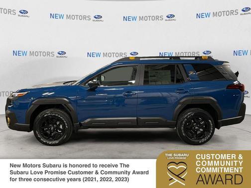Blue 2026 Subaru Outback Wilderness