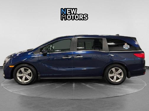Blue 2018 Honda Odyssey EX-L