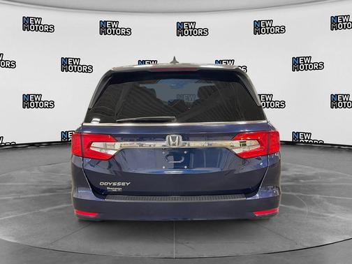 Blue 2018 Honda Odyssey EX-L